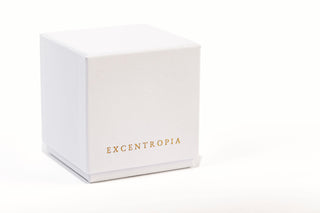 Caja de presentación premium de las velas Excentropía.