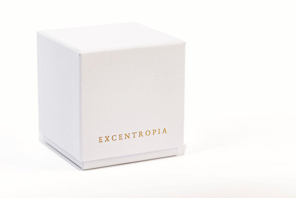 Caja de presentación premium de las velas Excentropía.